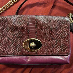 Coach Alligator Evening Bag